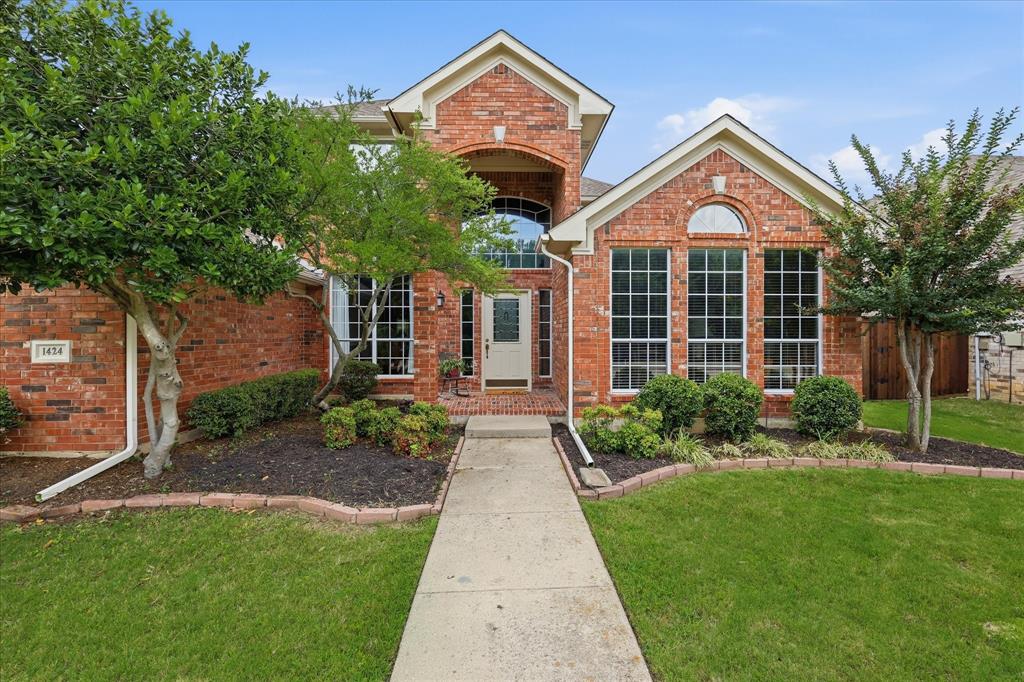 Gracefully blending timeless elegance with everyday comfort, this beautifully maintained residence welcomes you with warm natural light, inviting interiors, and thoughtfully designed living spaces. From the moment you arrive, you'll appreciate the sense of refinement and attention to detail that make this home truly special.

The spacious floorplan offers 4 bedrooms and exceptional flexibility for both entertaining and daily living. The private primary suite is conveniently located on the main level, creating a peaceful retreat complete with generous proportions and privacy. Upstairs, two secondary bedrooms feature ensuite baths, while a centrally located game room provides the perfect space for movie nights, hobbies, or casual gatherings.

At the heart of the home, the kitchen is designed for both function and style, featuring a gas cooktop, wall oven, abundant cabinetry, and a sunny breakfast area overlooking the backyard. Living spaces flow seamlessly together, creating an ideal setting for intimate evenings or larger celebrations.

Step outside to your own private backyard oasis. Situated on a desirable corner lot, the beautifully landscaped outdoor space showcases a sparkling pool, patio areas, and a covered outdoor living space perfect for relaxing, dining al fresco, or entertaining guests year-round.

Additional highlights include a spacious 3-car garage, a roof approximately six years old, and a prime location offering exceptional convenience. Enjoy easy access to nearby parks, scenic walking and biking trails, shopping, dining, and highly regarded schools, many within walking distance.

Offering the perfect balance of luxury, comfort, and location, this exceptional home presents a rare opportunity to enjoy an elevated lifestyle in one of the area's most desirable settings.