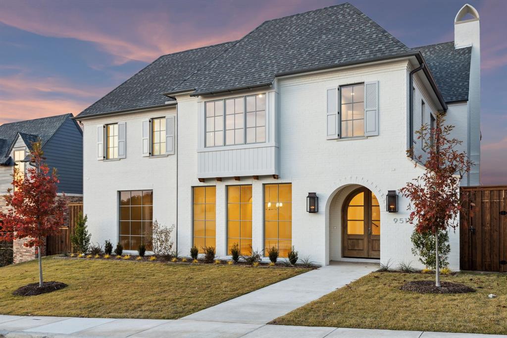 New construction 4 bedroom 4.1 bathroom home located in the new White Rock Bluffs subdivision of Lake Highlands.  This home feeds into White Rock Elementary School, Lake Highlands Middle School, and Lake Highlands High School.  

The first floor of this home features a dedicated dining room, a private office, a breakfast nook, an ice maker and beverage refrigerator in the living room, and a mudroom off of the attached two car garage.  

The kitchen includes a 6 burner gas Wolf cook top, a Fisher & Paykel refrigerator, an eat in island with Taj Mahal quartzite.  White Oak hardwood floors cover the entire first floor and primary bedroom.  These hardwood floors can be stained to match your preference.  

The primary bathroom includes marble flooring and countertops, a standalone bathtub, and a separate shower.  Each secondary bedroom in this home is complete with an en suite bathroom.  The game room on the second story is perfect for the kids and their friends.  

The back of the home has a covered patio, a natural gas hookup for a built in grill, an electric slider gate, and a yard that is surrounded by an 8-foot board on board fence.