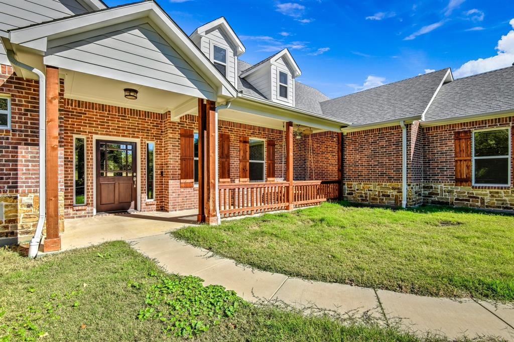 An extraordinary opportunity to own 123 usable acres in North Texas! Cattle Ranchers, Equestrians, Hunting Enthusiasts, and Recreational Families. THIS is the property you've been searching for! This multi-use Ranch is rich with History. The beautiful 2926 SF home was built with no detail left unnoticed. 3,3 with an office, media room, and flex space.
The Seller strategically pre-planned this plat to accept multi-generational homesteading; Including underground utilities & a 2 inch waterline. The construction of this immaculate home consists of 2x6 exterior walls with spray foam insulation. Tall ceilings w vaulted living. Tankless Hot H2O, 20 AMP circuits, Resilient Channel walls for noise reduction. Granite countertops, open floor plan, Black SS appliances w double oven, gas cooktop & refrigerator. Windows throughout
25x42 Barn w concrete floor.  Improved Pastures w Hay Yields. 2,Year Round Stock Tanks, AG Exempt.
Buyer or Buyer's Agent to verify all information.  Buyer Incentives!