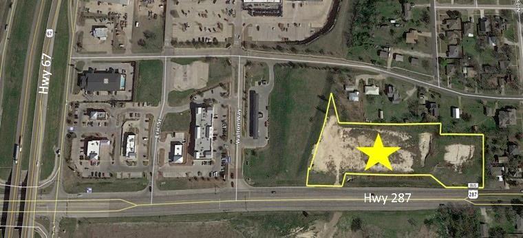 Midlothian Main Street Retail Is The Ideal Location To Build Your Office-Retail Shop. The Property Features Excellent Visibility On Hwy 287 & Ease Of Access To Hwy 67. Lots 1,2 & 3 Are Being Sold Together With Bulk Pricing. All Utilities to Site, And Only 35 Minutes South Of Downtown Dallas. Neighbors Include Wal-Mart, Starbucks, Chase Bank, AT&T And Many More. Option to purchase as a whole or individual lots.