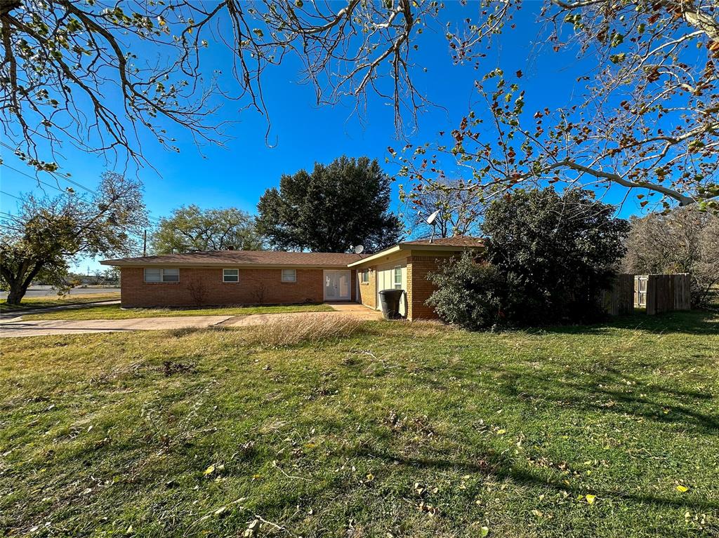 Duplex situated on a large 0.9584-acre lot on Buffalo Gap Rd with large shade trees. The duplex includes a 4-bed, 2-bath unit and a 3-bed, 2-bath unit. Each unit has a privacy fenced backyard. There is also a 704 sf 1-bed, 1-bath home, once rehabbed, can be used as an additional rental or guest quarters. Buyer to verify measurements. 
This property is zoned for Residential use. There is potential it could be rezoned for commercial use. The property adjacent to the north is zoned for Neighborhood Office Use.