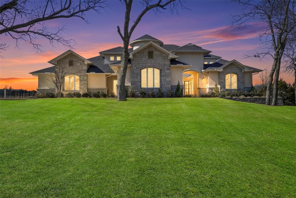 OPEN HOUSE 06.06.26  12:00 PM - 2:00 PM

Situated on scenic acreage in the gated community of Waterstone Estates and zoned to highly sought-after McKinney ISD, this 5,515-square-foot custom home offers 6 bedrooms, 6 full bathrooms, and exceptional flexibility with two primary suites and a sixth bedroom ideal for an office or fitness room.

The chef's kitchen features dual islands with seating for up to 14, Taj Mahal quartzite countertops, Dacor cooktop, Miele coffee system, nugget ice machine, panel-front refrigerator, full-size wine refrigerator, and a large walk-in pantry.

The primary suite includes a private sauna and spa-inspired bath, while the second primary suite features a coffee bar, beverage refrigerator, and ensuite bath. Accordion doors open to a private courtyard, creating seamless indoor-outdoor living. Additional highlights include a pool-access bath, outdoor kitchen with grill and hibachi, oversized game room, fitness room, dual HVAC systems with zoned controls, four-car garage, and extensive storage.

Enjoy the privacy of acreage living with convenient access to top-rated schools, shopping, dining, and major commuter routes.

Buyer will receive a FREE 1-0 Rate Buydown with our Preferred Lender.