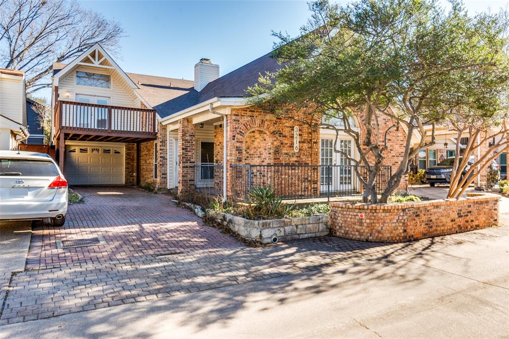NEWLY REMODELED AND PAINTED!!! Looking for a walkable and active community with single-family homes near downtown Dallas? You will find none closer than Bryan Place. Less than five minutes from some of the city’s most vibrant arts and entertainment districts. Step inside this newly remodeled and updated townhome and find soaring ceilings in the two-story living room with a woodburning fireplace. The kitchen features brand new quartz countertops, gas cooktop, built-in oven and microwave, and five windows with a view to the private backyard. The upstairs primary suite is expansive in every sense of the word. The 20’ x 17’ primary bedroom opens on one side to an outside, second-floor 20’ x 16’ wooden deck – perfect for planters filled with flowers. Another side opens to a 13’ x 9’ sitting area with a fireplace and two Juliet balconies overlooking the living room. The luxurious 13’ x 11’ primary bath contains double vanities with new quartz countertops, resurfaced soaking tub, separate shower and new light fixtures and plumbing fixtures. Last, but not least, is the 14’ x 6’ walk-in closet. A unique layout downstairs is comprised of an office and secondary bedroom with a Jack-and-Jill bath. The office has a beautiful built-in, 9’ bookcase and desk. Conveniently located in the heart of the city, Bryan Place is an active, close-knit community with tree-lined streets, a private pool and clubhouse, and access to scenic Exall Park just a few steps away. You’re a quick commute to Baylor Medical Center, Uptown, Deep Ellum, and Downtown with restaurants, galleries and entertainment all within easy reach.