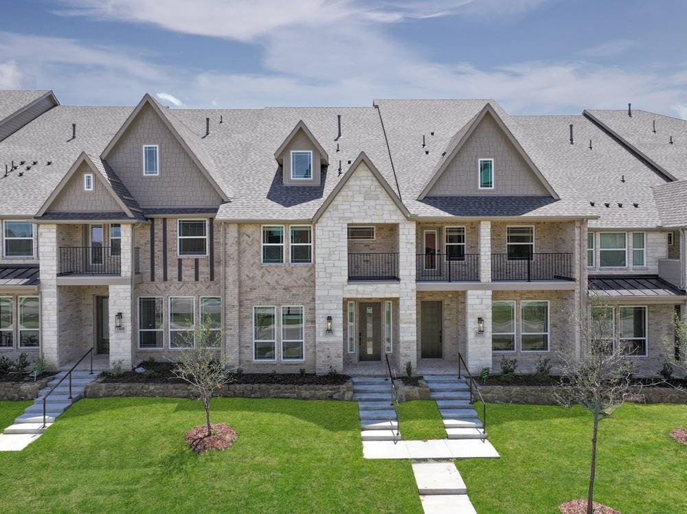 MLS# 21258858 - Built by First Texas Homes - Sep 2026 completion! ~ Discover the Buckeye R by First Texas Homes in The Abbey at Mercer Crossing, a thoughtfully designed new home community in Farmers Branch, TX. This 2-story, 3 bedroom, 2.5 bathroom home offers 2,216 square feet of comfortable living space, blending everyday functionality with elevated style in Dallas County. The Buckeye R is designed for the way you live, with an inviting fireplace, vaulted ceilings, and walk-in closets that add both charm and convenience. The open layout creates an easy flow for gathering with family, hosting friends, or enjoying a quiet evening at home. Upstairs, the private primary bedroom offers a peaceful retreat, while the additional bedrooms provide flexibility for guests, work, or play. Picture coming home after a busy day, settling in by the fireplace, and enjoying a space that feels both spacious and personal. With a 2-car garage and room to grow, this home delivers the comfort and versatility today’s buyers want. Explore the Buckeye R at The Abbey at Mercer Crossing and see how First Texas Homes can help you find a home that fits your lifestyle in Farmers Branch, TX.