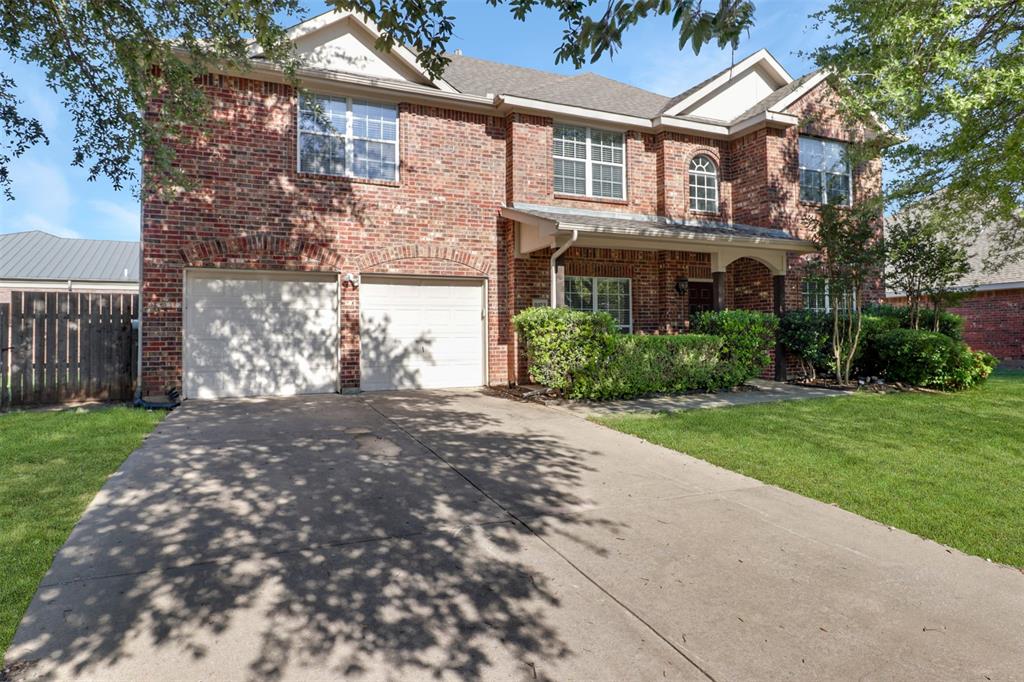 Discover exceptional value in this spacious 4-bedroom, 2.5-bath home, offering 2,825 square feet of well-designed living space. Priced below market estimates, this residence presents a rare opportunity in the desirable Kings Garden neighborhood. Step inside to find a welcoming layout featuring a central kitchen equipped with a large island, tile backsplash, and stainless steel appliances, perfect for culinary enthusiasts. The adjoining walk-in pantry adds convenience to your daily routine. The living area, complete with a cozy fireplace, provides a comfortable space for relaxation and entertaining. Upstairs, the generously sized bedrooms offer ample space for family and guests. The primary suite serves as a private retreat, featuring an en-suite bathroom designed for comfort. Additional highlights include a 2-car garage and a spacious backyard, ideal for outdoor activities. Situated just minutes from The Star and within the acclaimed Frisco ISD, this home combines convenience with quality living. Don't miss the chance to own this remarkable property at an unbeatable price.