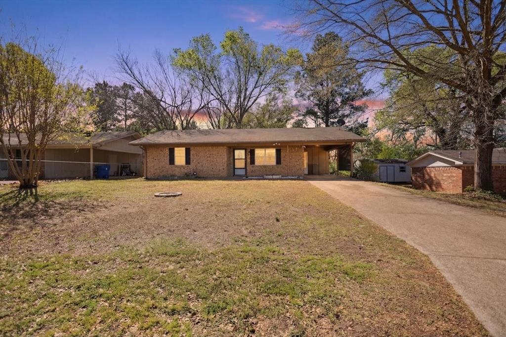 Welcome to 14596 Tucker St in Lindale, TX an inviting move in ready home full of charm and potential! This 2 bedroom, 1 bath home offers a functional layout with an open concept kitchen that overlooks the living area, creating a comfortable space for everyday living and entertaining. This well maintained home has plenty of life left and is perfect for first time buyers, downsizers, or investors looking for a solid opportunity. Outside, you’ll find a spacious fenced backyard ideal for pets, kids, or weekend gatherings along with a convenient storage shed for extra space.Additional features include a covered carport and the added value of a refrigerator to convey with the home. Located in Lindale ISD and just minutes from town, this property offers both convenience and potential—don’t miss your chance to make it your own!