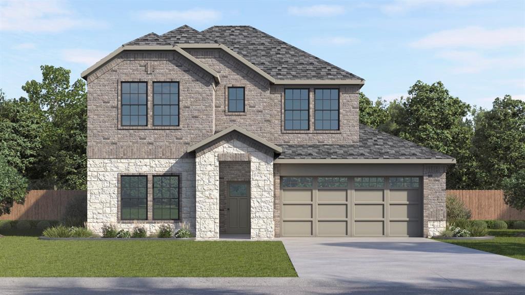 New Construction 2-story home by D. R. Horton Homes. Open and smart layout complimented by the features your buyers are requesting gas fireplace, double sink vanity and tile shower surrounds, separate tub and shower, walk in pantry and covered back patio. 

To Community: Take President George Bush Tpke W and US-75 N to N Central Expy N in McKinney. Exit 43 from US-75 N, Take Trinity Falls Pkwy, Weston Rd, County Rd 175 and Co Rd 135 to Co Rd 136