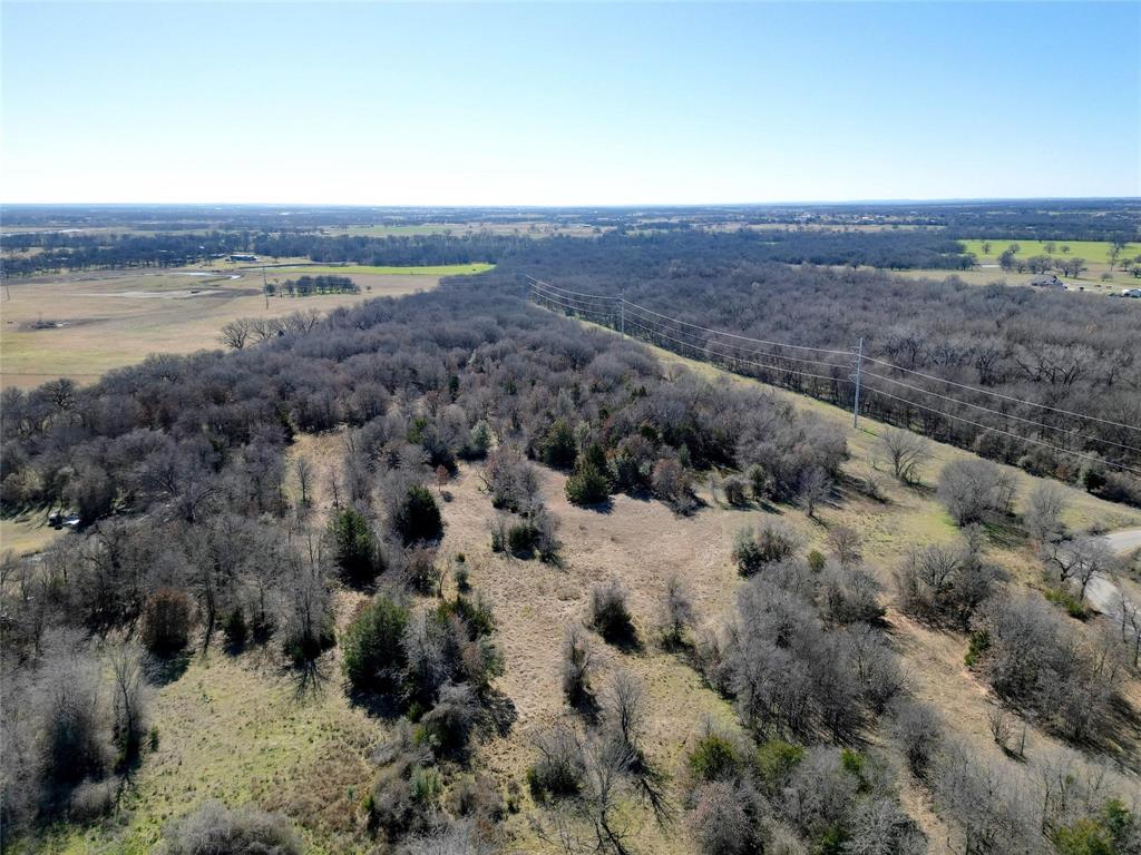 Mostly level land with a good mix of woods and open spaces.