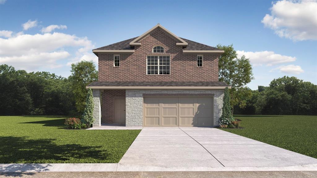 This home has  grand entry way with soaring 2 story ceilings in the entry. Four bedrooms with 3 full baths plus a half bath downstairs, and a loft area.