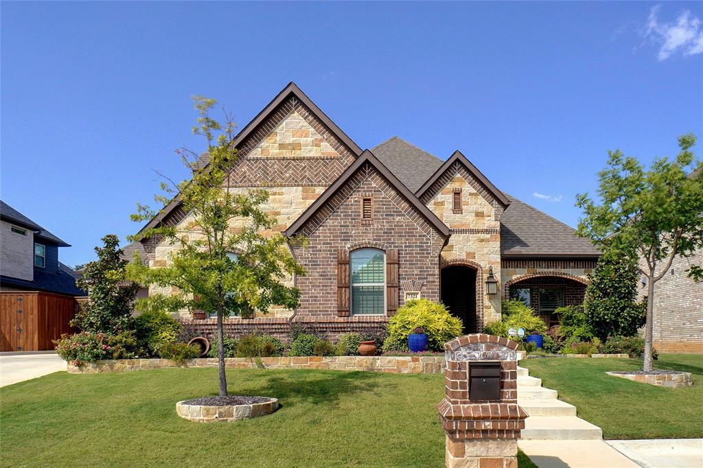 Stunning 1 Story Custom 4 Bedroom Home with Sparkling Salt Water Pool! Well appointed home with upgraded, craftsman crown molding, trim, tray ceilings, art niches throughout & handscraped #2 oak hardwood flooring. A 10ft granite island, custom lighting, commercial appliances, double oven, 6 burner gas stop, reverse osmosis system & custom wood cabinetry makes kitchen a chef's dream! Sunken wine tasting room with storage & fridge. Home theater with stadium seating & Denon & Klipsch sound system for your favorite movies. French doors lead you into a study or office with custom wood shelving. Whole house instant hot water, pre wired hidden HDMI in every room, security system with cellular & control pads at each entry door. Home Team TAEXX built in pest control system, built in soffit electrical for holiday lights, & 2 upgraded Trane HVAC, 1 in mst bdrm. Outdoor living space with fireplace, automatic shades & builtin grill. WIFI controlled sprinkler system & 8ft fence. 4th bdrm=media room.