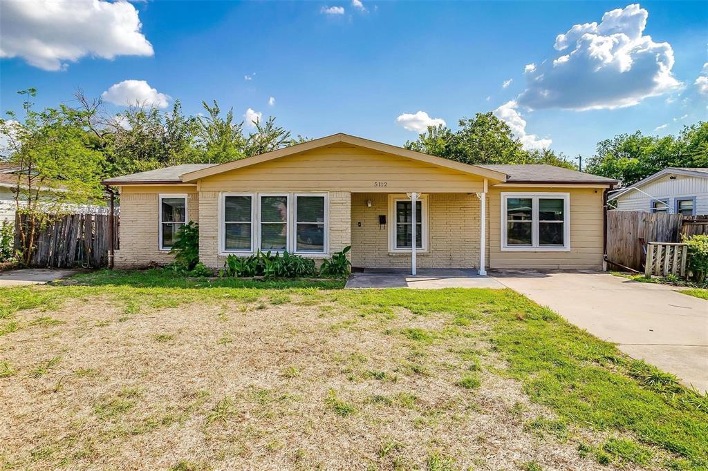 CALLING ALL INVESTORS! PRICED TO SELL.  *Photos from 2022. Property was recently rent in 2023 for $2,050. Entryway floors are in the process of being repaired. 

Renovated in 2022, 3 bedroom 1 full and half bath. This property features a large living space great for entertaining, vinyl flooring throughout the home, beautiful kitchen with lots of counter space, relax in the backyard with a great covered patio. Brand new HVAC. Great location minutes from Downtown Fort Worth.