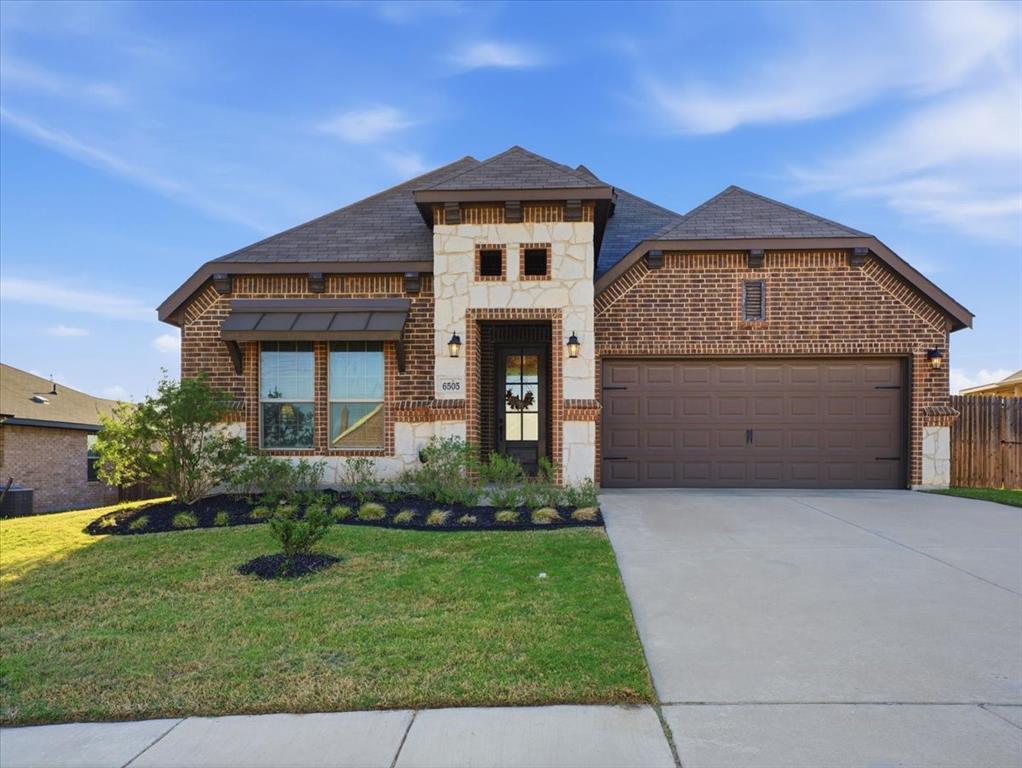 Modern single-story home in Bluebird Meadows offering a functional layout, energy efficiency, and a spacious lot.

Built in 2020, this 3-bedroom, 2-bath home features an open-concept design with a bright living area anchored by a wood-burning fireplace. The kitchen is designed for both everyday living and entertaining, complete with granite countertops, a large island, ample cabinetry, and a walk-in pantry. Flexible work life balance with options for your office in one of the bedrooms or the large living area. 

The primary suite provides a private retreat with a walk-in closet, garden tub, and separate shower, while secondary bedrooms are well-sized and thoughtfully positioned.

Situated on an oversized lot just under a quarter acre, the backyard offers plenty of space for outdoor enjoyment, complemented by a covered patio ideal for relaxing or hosting.

Additional highlights include a 2-car garage, energy-saving solar panels, and access to neighborhood amenities such as a community playground and pond.

Conveniently located with quick access to Chisholm Trail Parkway, providing an easy commute to Fort Worth while still enjoying a quieter, suburban setting.