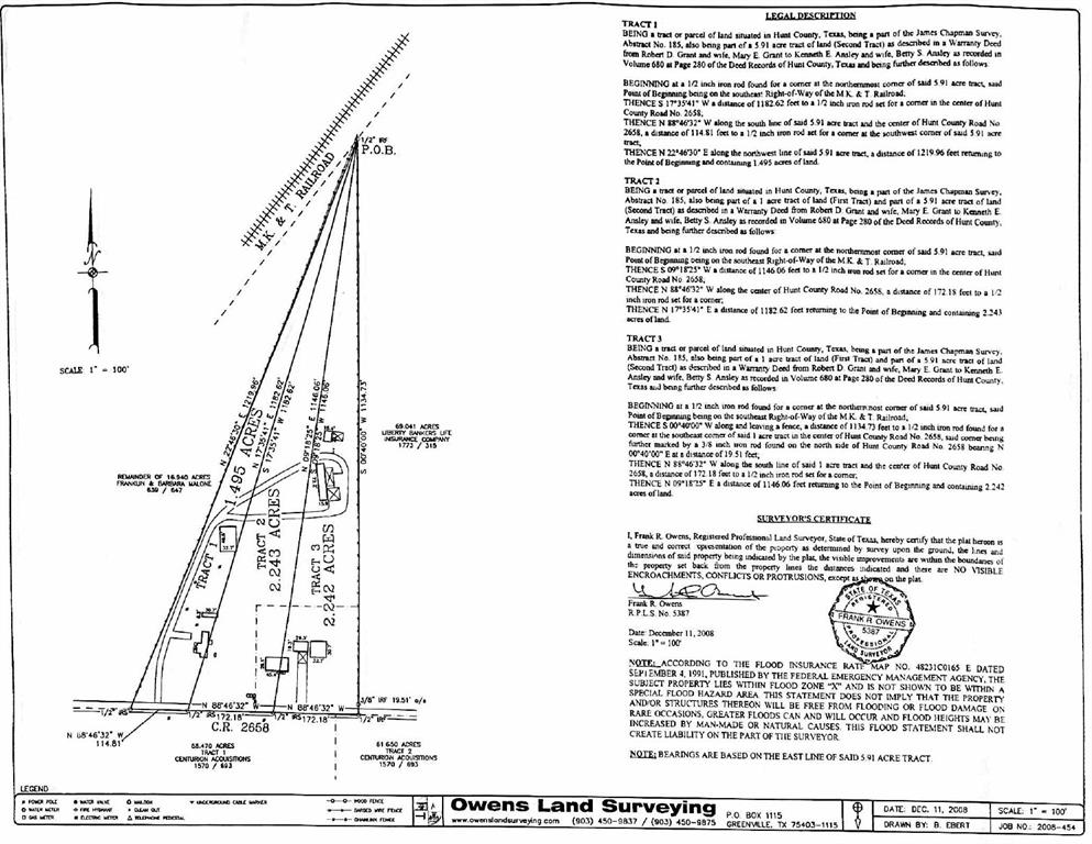 A0185 CHAPMAN JAMES,TRACT 16, ACRES 5.91 - Land