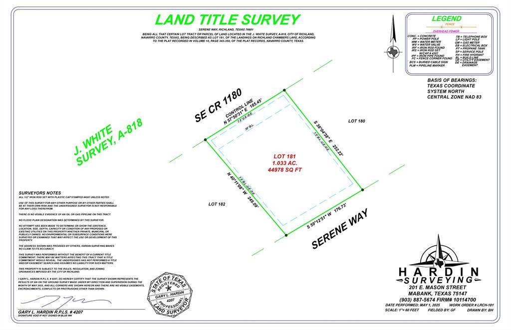 The Landings on Richland Chambers Lake - Land