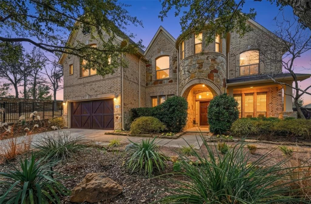 Step into this stunning Meritage home and fall in love from the moment you arrive. A grand entry begins at the spacious front porch that welcomes you into a dramatic rotunda that sets the tone for this thoughtfully designed and unique floorplan. Situated on a desirable corner lot in a quiet cul-de-sac, this home offers something for everyone. 

Inside, you’ll find granite countertops, engineered hardwood floors, soaring two-story ceilings, a corner fireplace, and a striking open staircase with wrought iron spindles. Natural light fills the home, enhancing every carefully designed space. All appliances convey and are 3 years old or less - the microwave and cooktop have never been used. The home was freshly painted prior to listing, and all carpet replaced (never lived on).

The primary suite is tucked away in the back corner of the main floor, creating a peaceful retreat. The ensuite bath features a garden tub, walk-in shower, dual vanities, spacious walk-in closet, linen closet, and private water closet. The main floor also includes a dedicated study with French doors, formal living and dining areas, and an extended two-car garage equipped with an electric vehicle charger. If you are big on efficiency, this home has spray foam insulation as well.

Upstairs, the secondary bedrooms are anything but ordinary. Each of the oversized bedrooms include walk-in closets and abundant natural light. A spacious flex room can easily serve as a third living space, game room, playroom or homeschool area. The possibilities really are endless. 

The professionally landscaped backyard with privacy fencing provides the perfect setting to create your own outdoor oasis, but being located in Inwood Hills, residents may also enjoy the neighborhood pool and playground, plus nearby trails and quick access to Bonnie Wenk Park with fitness courts, dog parks, a fishing pond, sports fields, and more.

This home blends character, comfort, and functionality in one exceptional package.