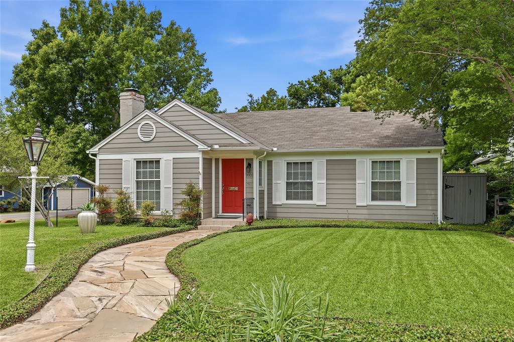 Some homes simply have a feeling the moment you arrive—and this enchanting cottage in Little Forest Hills captures the heart from the very first glance. Thoughtfully renovated while preserving its timeless character, this gem blends storybook charm with today's modern comforts. Perfectly nestled in one of Dallas’s most beloved neighborhoods and just a short stroll from White Rock Lake, this home offers a lifestyle as inviting as the home itself—morning walks by the lake, evenings gathered around the fire, and effortless indoor-outdoor living year-round. Inside, gleaming hardwood floors flow throughout the home, complemented by crisp white walls and abundant natural light that create a bright, airy ambiance. Every space feels warm, curated, and welcoming. The European-inspired chef’s kitchen is truly the heart of the home, beautifully appointed with KraftMaid cabinetry, quartz countertops, a herringbone backsplash, glass-paneled accents, and new windows that flood the space with sunshine. Whether hosting friends or enjoying a quiet night in, the kitchen was designed to bring people together. The formal living room exudes sophistication with its gas fireplace and charming architectural details, while the elegant dining room is framed by vintage built-in cupboards that add both character and functionality. Both bathrooms have been stylishly reimagined with frameless glass showers, floating vanities, and designer finishes that create a spa-like feel. Step outside and discover a backyard sanctuary designed for relaxing and entertaining alike. A private courtyard is perfect for morning coffee or evening cocktails, while the backyard gazebo creates a dreamy setting for outdoor, weekend gatherings, or peaceful nights under the stars. Rich in charm, filled with thoughtful updates, and located in one of East Dallas’s most treasured neighborhoods, this is more than a home, it’s the kind of place that makes everyday living feel special. Discover 9003 Santa Clara Drive Today!