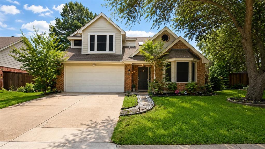 Welcome home to this Incredible listing in Flower Mound just around the corner from Colony Park! Head in to this fresh and updated home that is ready for you! Inside you will find updated paint colors and beautiful flooring throughout, no carpet at all! This charming 3 bedroom, 2.5 bath home features soaring vaulted ceilings that create an open and inviting feel throughout the living spaces. Well maintained and move-in ready, this home offers the perfect combination of comfort, style, and location. If you are looking for that move in ready home in a fantastic location look no further than this one! Sought after opportunity and you can not delay! Schedule your private showing now