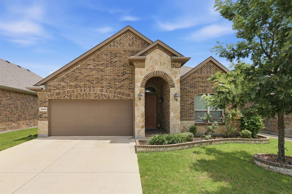 Beautifully maintained single-story home offering 3 bedrooms, 2 full baths, a versatile flex space, and 2,056 square feet of thoughtfully designed living space. The striking brick-and-stone exterior, arched entry, and attractive landscaping create exceptional curb appeal.
Inside, the open-concept layout provides an easy flow between the kitchen, dining, and living areas—ideal for both everyday living and entertaining. The spacious kitchen features granite countertops, an oversized island, rich cabinetry, designer backsplash, stainless steel appliances, a new Bosch dishwasher, new LG microwave, upgraded workstation sink with premium faucet, and a built-in drinking-water filtration system.
The private primary suite includes dual vanities, a soaking tub, separate shower, and generous walk-in closet. A flexible bonus room can serve as a home office, study, playroom, or fitness space. Additional features include tile flooring throughout the main living areas, spacious secondary bedrooms, abundant storage, and a covered back patio.
The home also offers convenient smart-home upgrades, including August smart locks and automated lighting in select areas, allowing for added security, comfort, and everyday convenience.
Major recent improvements include a premium Lennox HVAC system valued at more than $15,000, upgraded kitchen appliances, and enhanced sink and water-filtration features. Conveniently located near shopping, dining, schools, and major commuter routes, this move-in-ready home delivers comfort, functionality, smart-home convenience, and valuable big-ticket upgrades.