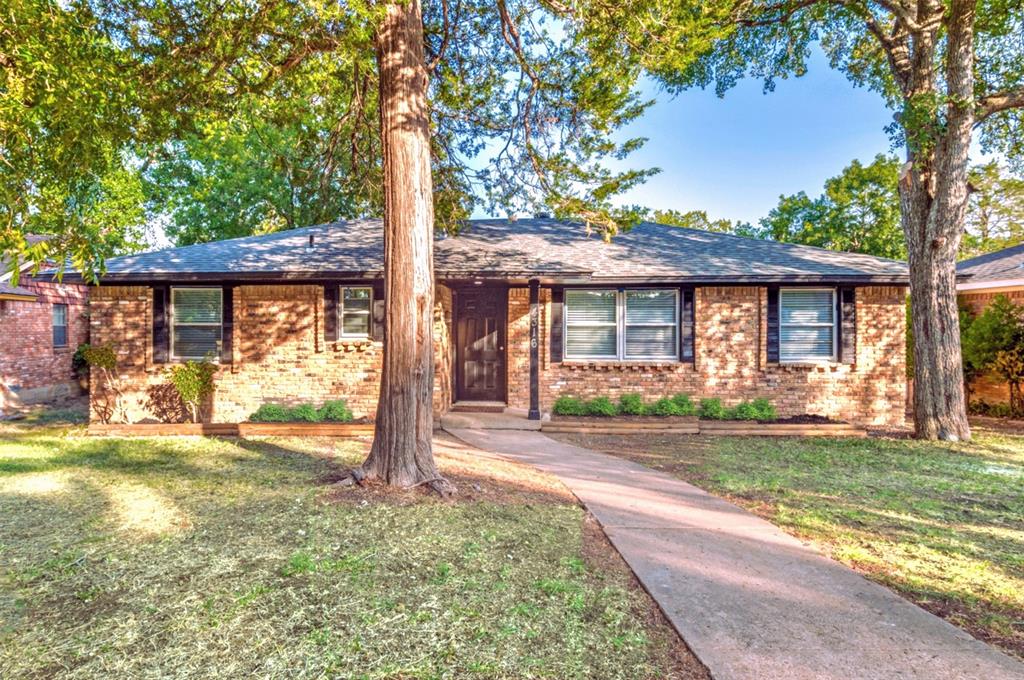 FULLY REMODELED. Great location just minutes from downtown Dallas in this highly sought after neighborhood with rolling hills. Open floor plan with three bedrooms and two full bathrooms. Eat-in Kitchen with large island, quartz countertops with coordinating stacked tile backsplash, and lots of cabinets for extra storage. New gas range for chef-style cooking. New dishwasher and microwave. Kitchen opens to the family room to provide plenty of space for entertaining friends and family along with formal living and dining rooms. Extend your entertaining or just relax on the oversized elevated deck just off the family room. Large primary bedroom with bathroom shower area separated from the vanity and double closets. Split secondary bedrooms provide added privacy and each has lots of closet space. Luxury vinyl plank throughout the home is both gorgeous and functional. New roof, new electrical panel, added attic insulation, and new blinds throughout. WELCOME HOME!