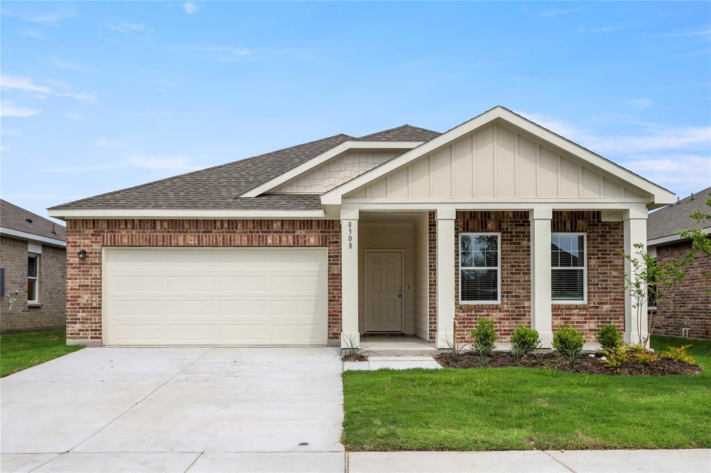 Move-in ready and better than new in rapidly growing North Fort Worth located within the highly sought-after Eagle Mountain-Saginaw ISD. This beautifully maintained home offers the perfect blend of style, comfort, and value with an open-concept design ideal for both everyday living and entertaining. The spacious kitchen features granite countertops, stainless steel appliances, abundant cabinetry, and seamless flow into the dining and living areas, creating a bright and welcoming atmosphere buyers are searching for. The private primary retreat includes a walk-in closet and ensuite bath designed for comfort and functionality. Enjoy durable wood-look flooring throughout the main living spaces, cozy carpet in the bedrooms, a dedicated laundry room, attached 2-car garage, and a fully fenced backyard with patio perfect for relaxing, pets, or entertaining guests. Refrigerator, washer, and dryer may convey, making this home truly move-in ready.

Unlike many builder homes, this property already includes added value, established surroundings, and potential seller concessions that may help reduce closing costs or buy down the buyer’s interest rate for improved affordability.

Conveniently located near major highways, shopping, dining, entertainment, and everyday conveniences, this home offers easy access to everything Fort Worth has to offer while positioned in one of the area’s fastest-growing corridors. Excellent opportunity for first-time buyers, growing families, or investors seeking strong long-term growth potential.