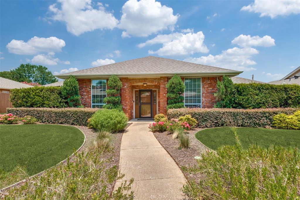 Beautifully landscaped home in desirable north Arlington with a backyard built for entertaining. Enjoy a sparkling pool, new backyard fence, fresh landscaping, and an oversized rear parking area with ample room for an RV or boat. The home’s interior has been fully repainted, giving the space a clean, refreshed feel while maintaining its original character. The den could be a 4th bedroom. The home is a 10-minute walk to the A-rated Butler Elementary and Gibbins Park as well as the 1000-acre River Legacy Parks, with paved walking trails. It's the perfect location between Dallas and Ft. Worth, near DFW airport and major stadiums.