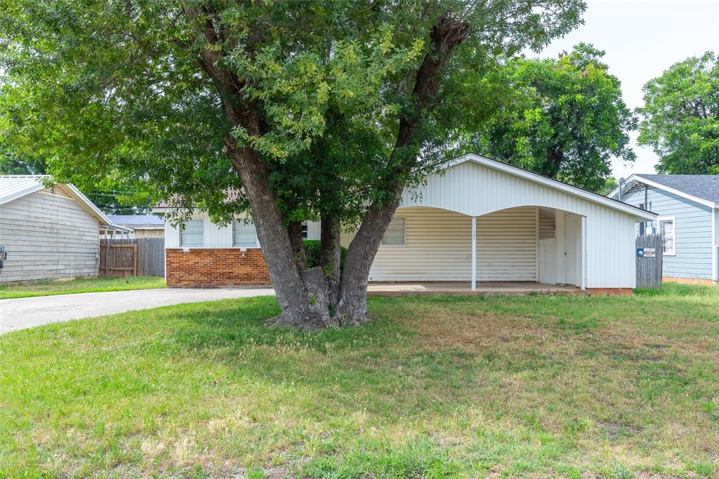 Move in ready beautifully updated home with prime location between Buffalo Gap Rd and Sayles Blvd, walking distance to Cooper High School.  Large mature tree in the front with an attached carport. Updated counter tops, cabinets, light fixtures, and fans with beautiful flooring.  Large Shed in the back yard stays with the property and would be an excellent shop or storage.