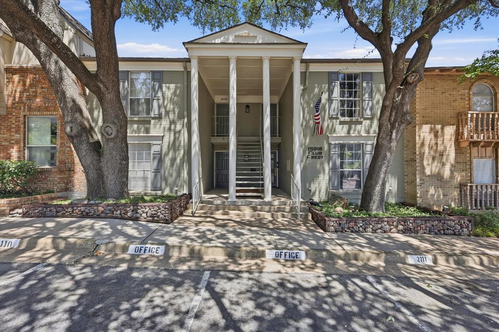 FHA-Approved Community! Welcome to Prestonwood Country Club Condominiums, where convenience meets low-maintenance living in the heart of North Dallas. This well maintained one-bedroom, one-bath condo offers an open floor plan with updated wood-look flooring, neutral finishes, and abundant natural light throughout.

The spacious living room flows into an adjacent dining area and well-appointed kitchen featuring a gas range, ample cabinet space, and generous countertops. Enjoy both front and rear balconies, providing the perfect place to relax with your morning coffee or unwind after a long day.

Residents enjoy an assigned parking space, a community pool, professionally maintained grounds, and a prime location adjacent to Prestonwood Country Club. Utilities are conveniently billed through the HOA based on individual usage, while exterior maintenance and landscaping are handled by the association, making ownership simple and low maintenance.

Ideally located just off Preston Road near Arapaho Road with easy access to the Dallas North Tollway, President George Bush Turnpike, Addison, shopping, dining, and major employment centers. An excellent opportunity for first-time buyers, downsizers, or investors alike.