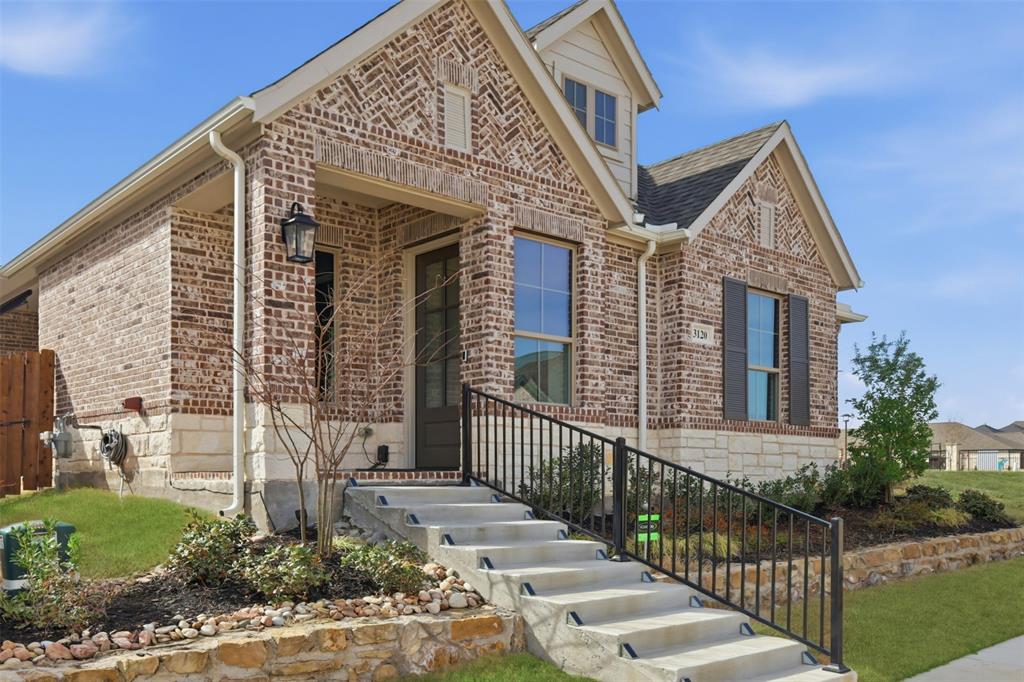 Welcome to this beautifully upgraded Perry Home offering the perfect blend of style, comfort, and convenience — with **NO MUD or PID** and located in highly sought-after Rockwall ISD with a low tax rate! This spacious property offers 3 bedrooms, 2 full bathrooms and French doors that lead you into a private home office! Designed with an inviting open floorplan, this home features a stunning stone accent exterior and thoughtful upgrades throughout. Inside, you’ll find custom window shades, an upgraded electric fireplace, and a plethora of storage to keep everything organized. The garage is equipped with extra storage racks, adding even more functional space. The chef’s kitchen is the heart of the home, showcasing a gas cooktop, walk-in pantry, and seamless access to the spacious covered patio— perfect for grilling and entertaining guests with ease. The smart split layout provides added privacy, separating the secondary bedrooms from the serene primary suite. Retreat to the primary bedroom with vaulted ceilings and enjoy a spa-like shower featuring double vanities. A dedicated mudroom adds everyday convenience. Step outside to enhanced upgraded landscaping lighting and enjoy being just steps away from the sparkling community pool and splash pad. The town of Fate also offers access to numerous parks and scenic trails, plus frequent food trucks and nearby restaurants for added fun and flavor. Location is everything with easy access to Hwy 30 and just minutes from shopping, including Fresh and newly opened H-E-B. This home truly has it all — upgrades, storage, privacy, community amenities, and an unbeatable location. Don’t miss your opportunity to make it yours!