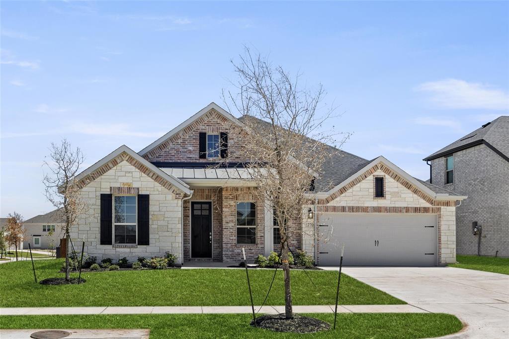 MLS# 20330132 - Built by Tri Pointe Homes - Ready Now! ~ This Bryson floorplan from our Inspiration Collection at Union Park community in Dallas-Fort Worth, Texas, is a stunning two-story home with several unique features. Not only does this home offer 2,521 square feet of living space with 3 bedrooms and 2.5 bathrooms, but it also includes an extended covered backyard patio, perfect for entertaining and relaxing outdoors. As a corner lot, this home offers additional privacy and a unique architectural design. As you enter the home, you’ll be greeted by a grand foyer that leads to an open-concept living area. The great room is perfect for relaxing with family or hosting guests, with large windows that let in plenty of natural light. The luxury kitchen is a chef’s dream, featuring a large island with seating, stainless steel appliances, and ample counter and storage space!