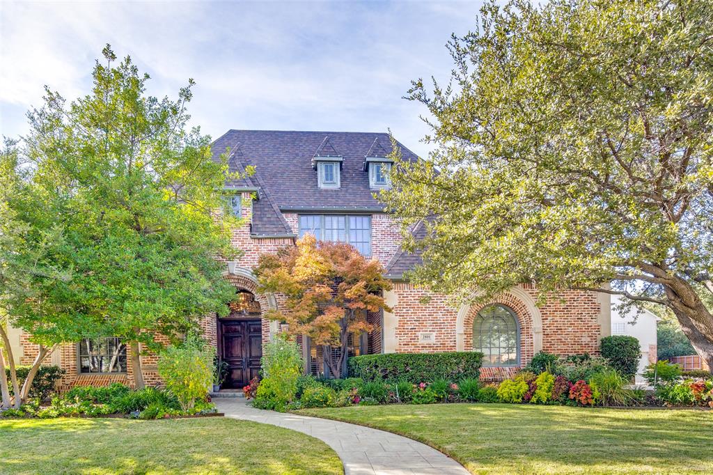 Don't miss this Stunning home in Pebble Brook at Willow Bend! With a $500K makeover designed by a lux-HP builder, the home includes a floor plan perfect for hosting unforgettable gatherings and a magazine-worthy gourmet kitchen, with a massive 8.5' X 10' island w-Taj Mahal Quartzite, Miele appliances, an Officine Gullo 8-burner range imported directly from Italy, handsome custom cabinetry, striking modern chandeliers, stacked drawer warmers, oversized Miele fridge, Elkay water dispenser, convenient pot-filler in coffee bar, Sub-Zero and Miele Fridges in wet bar, redesigned laundry rm & mudroom, and more! Downstairs offers an expansive primary bedroom suite w-illuminated bookshelves and sitting area overlooking the sparkling pool, and a relaxing bathroom with his & her closets, separate shower and tub, and beverage nook. Also down is a richly-paneled front study, a private guest suite, and 2 fireplaces. A gracious curved staircase leads to the second floor with 3 large bedrooms, game room, loft and exercise room, and back staircase. All bedrooms have private baths, and the residence has handscraped wood floors throughout the entire home. Enjoy unforgettable gatherings in the very private backyard with a sparkling pool & water features, a spa, built-in outdoor grill and arbor, and a warm fireplace to gather by. Technology abounds, with a Lutron LED lighting system, Ring camera system and many other Smart Home capabilities all controlled w-phone apps, a Generac built-in Generator, and Tesla 240-volt wall car charger. 3-car split garage with extra parking pad. The home is nestled in the heart of the highly desired Willow Bend borough of West Plano, close to great shopping & restaurants, with easy access to major highways, and in the Plano ISD.