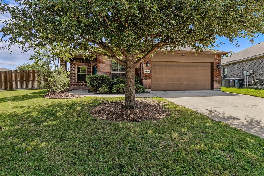 Welcome home to this beautifully maintained 4 bedroom, 2 bath home tucked away on a quiet cul-de-sac in the desirable Boswell Ranch community. Offering a spacious floor plan and a huge private backyard, this move-in ready home is perfect for entertaining, relaxing, or enjoying time with family.

Recent updates provide peace of mind, including a new roof (2021), complete HVAC system replacement (inside and out in 2025), new oven (2025), and newer flooring throughout the living area and bedrooms, giving the home a fresh, modern feel.

The open concept layout offers comfortable living with generous bedroom sizes and a functional kitchen that flows seamlessly into the main living space. Conveniently located in the highly regarded Eagle Mountain-Saginaw ISD, this home also features NO MUD tax and NO PID, helping keep your monthly costs lower. With easy access to shopping, dining, major highways, and everything Fort Worth has to offer, this home truly checks all the boxes. Don't miss your opportunity to make it yours!
