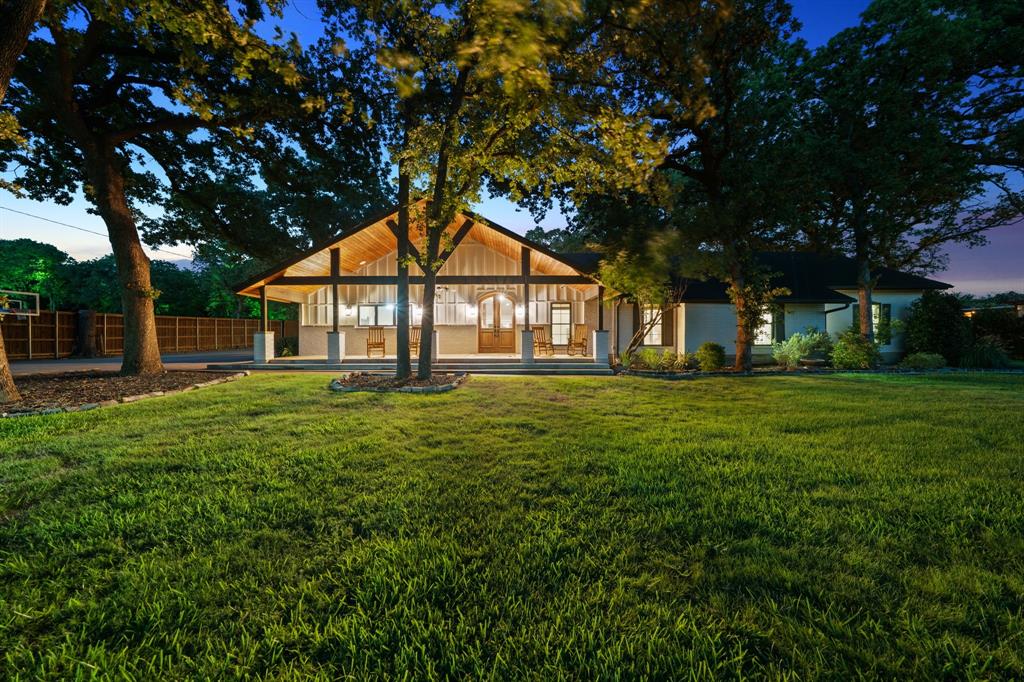 Price Improvement! Situated on a premier 1.5-acre homesite on one of Southlake's most sought-after streets within award-winning Carroll ISD, 1287 Sunshine Ln. presents a rare opportunity for buyers looking to expand, reimagine, or build new in an exceptional location. Accessed through a private gate and surrounded by mature trees, the property is tucked into a quiet, established setting just minutes from Southlake Town Square, offering a level of privacy and positioning that is increasingly difficult to find. The existing home is well-maintained and move-in ready, featuring 4 bedrooms, 3.5 baths, and a functional layout with open living spaces and abundant natural light, ideal for those who prefer to enjoy the home while planning future improvements. Expansive windows overlook the backyard and pool, with ample space for recreation and outdoor living. For buyers seeking additional square footage or a fully customized estate, the true value lies in the land, offering plenty of room to expand the current residence or design and build a custom home that fully maximizes the setting. A detached two-car garage with workshop adds flexibility and utility, further enhancing the property's potential. Opportunities like this, where location, lot size, privacy, and long-term upside align, are rare in Southlake, making this an ideal opportunity to create something truly special in one of the area's most desirable locations. Now offered at $2,325,000.