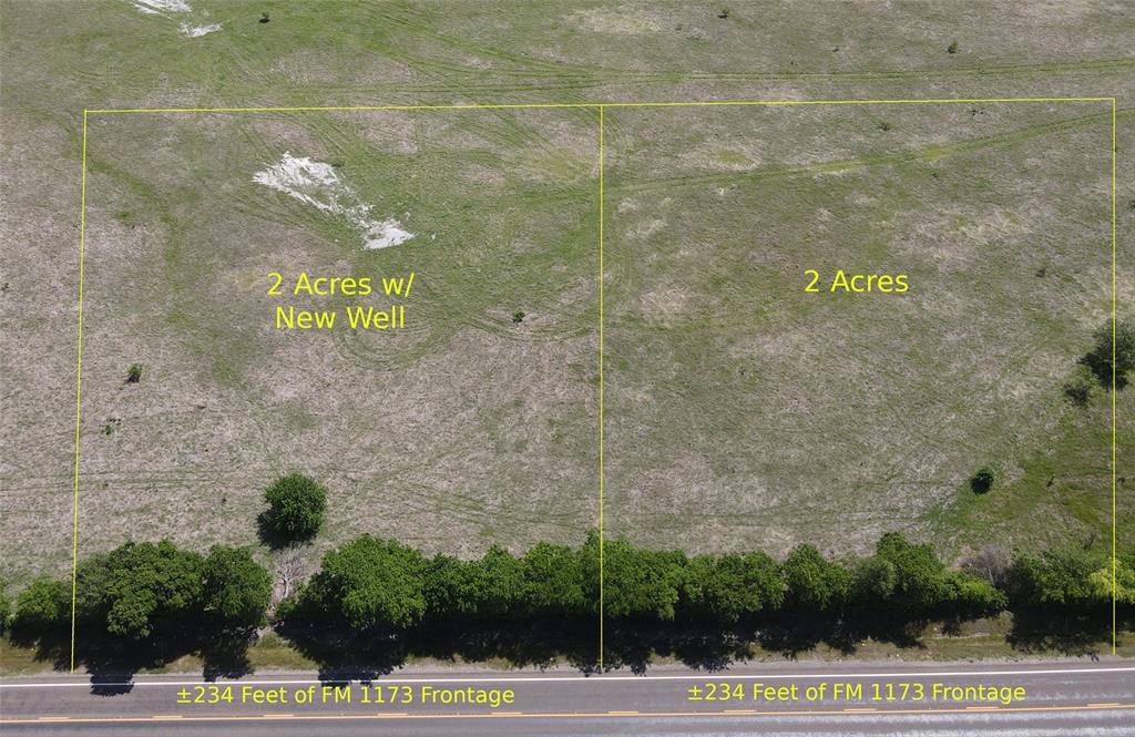 Build your new home on this well situated 2.00 Acre lot just minutes from downtown Krum with ±234 feet of FM 1173 frontage.  Flat land with gentle slope to the rear of the lot makes for easy building and drainage.  Mature tree line along frontage for privacy. No HOA and no floodplain. Perfect place to escape the City and have horses, exterior building, shop, etc...  but close enough to Denton and surrounding cities for shopping and everyday needs.  Adjoining 2 acre lot available as well for 4 acre estate, ask agent for details. Owner-Private financing available if needed.