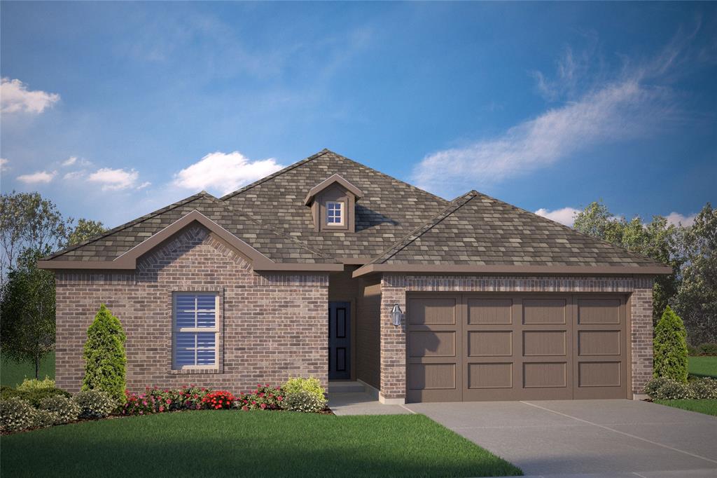 Beautiful new D.R. Horton home in the Saratoga community located in Granbury and Granbury ISD! This charming single-story Tupelo Floorplan, Elevation F, with an estimated Fall completion, offers 3 bedrooms, 2 bathrooms, and a 2-car garage with a bright open-concept layout that connects the family room, dining area, and modern kitchen, perfect for everyday living. The stylish kitchen showcases quartz countertops, 36” upper cabinets with crown molding, stainless steel appliances, electric range, stainless steel drop-in sink, a center island, and a walk-in pantry. The private primary suite includes an en-suite bath with dual quartz vanities, a 5-foot oversized shower, and a walk-in closet located off the bathroom. Luxury vinyl plank flooring extends through main areas and wet zones. Equipped with America’s Smart Home Technology and energy-efficient construction, this home also includes a covered back patio, full sod, sprinkler system, privacy fencing, and professional landscaping. Saratoga residents enjoy two community parks, and easy access to Highway 377, Saratoga Blvd, Lake Granbury, Granbury City Beach Park, HEB, local dining, Harbor Lakes Golf Club, and Motor Sport Ranch.