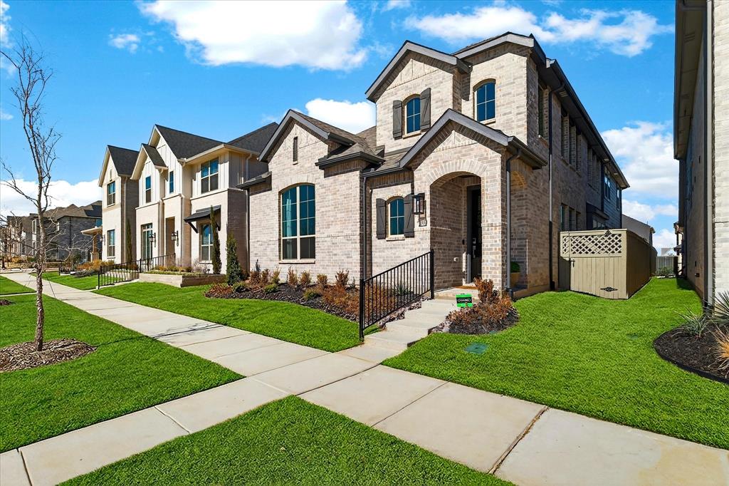 PRICE IMPROVEMENT! MOTIVATED SELLER, due to relocating! MOTHER IN LAW SUITE! This elegant, 5 BEDROOM, 3 full bath, Highland Home is now an even better value!! Purchased in August 2025, and barely lived in, this is a rare opportunity to own a nearly new home without the wait of new construction. In the award-winning community of Pecan Square, and just steps to the elementary school and neighborhood pool, this open-concept layout is ideal for everyday living and entertaining. The spacious family room flows seamlessly into the dining area and kitchen, with additional seating, all anchored by a stunning stucco fireplace that adds elevated style. The primary suite is on the main level, along with a split bedroom with a full bath; ideal for guests, multigenerational living, or private office space! The upstairs features three additional bedrooms and another full bath. A spacious upstairs loft provides even more flexibility, perfect for a second living area, media room, or play space! Step outside to the covered patio and enjoy extended outdoor living for relaxing evenings or weekend gatherings. Upgrades; stucco fireplace, epoxy garage floor, tankless water heater, and an Ecobee system with smart thermostat & video doorbell! Curtains, rods, bathroom window coverings, custom bench cushions, floating shelves, shower curtains, office bookcase & art lights STAY!! Energy-efficient + transferable structural, 10 year warranty! Living in Pecan Square means more than owning a home, it means becoming part of a vibrant, connected community. Residents enjoy; resort-style pools, splash pad, fitness center, community gardens, dog park, pickle-ball courts, walking trails, multiple playgrounds, event lawns, and year round events designed to bring neighbors together! HOA includes front yard maintenance and Frontier internet! This home checks all the boxes, and is within one of Northlake’s most sought-after communities! ALL REASONABLE OFFERS WELCOME!
