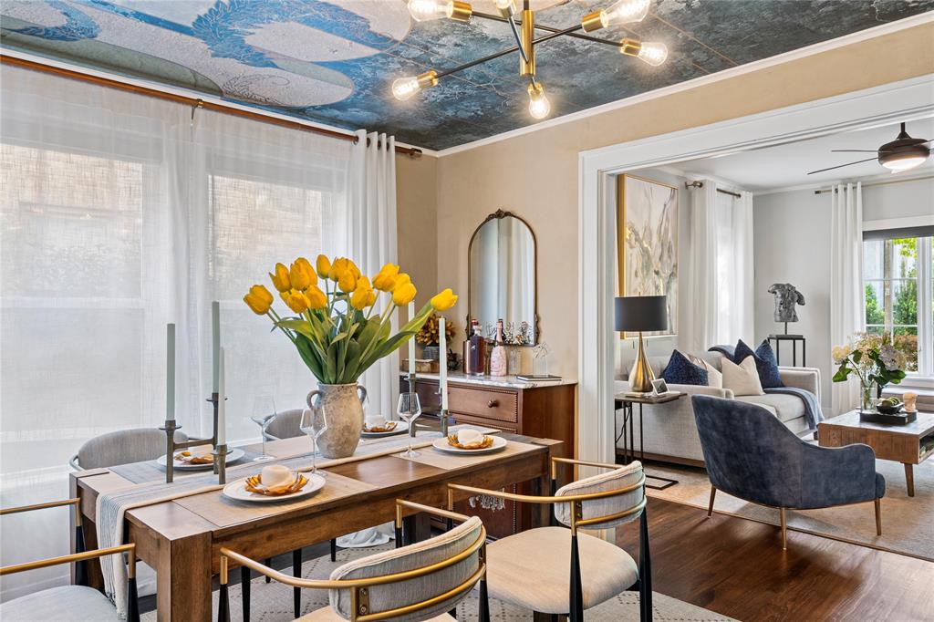 Don’t miss your opportunity to secure a home in one of Dallas’ most enviable locations. Just steps from The Shops of Highland Park and minutes to Highland Park Village, Equinox, Katy Trail, SMU, and some of the city’s best dining and shopping, this address truly puts you in the center of it all.

Inside, the home blends timeless 1930s charm with thoughtful updates. Beautiful hardwood floors run throughout, complemented by abundant natural light pouring in through updated windows. Electric shades add a layer of comfort and convenience, while a spacious full-size laundry room and an impressive amount of storage offer functionality rarely found in homes of this era.

Additional updates include a new water heater installed in 2024, and HOA dues that cover both water and lawn maintenance, making for an easy, low-maintenance lifestyle.

A rare opportunity to claim a piece of the city in this charming North Oak Lawn gem, where character, location, and livability come together effortlessly.