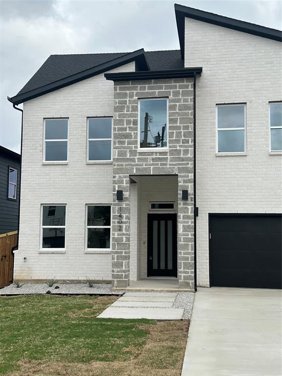 Great opportunity to own a single family home just a few minutes away from downtown and uptown Dallas, with an amazing view of the city from the backyard. This two story home offers a contemporary look and open floor plan with lots of storage, four bedrooms, 3 full baths, one half bath, media room, and an office. This home is part of a new development of 7 new construction homes.