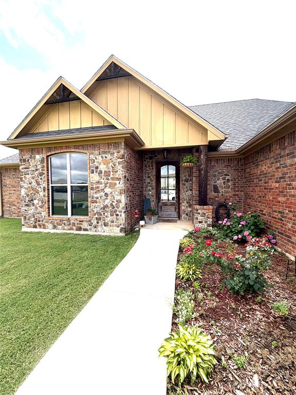 Located in one of the most sought-after neighborhoods in Sulphur Springs, this beautifully maintained 3-bedroom, 2-bath home offers the perfect combination of comfort, style, and functionality. The spacious open-concept living area is ideal for everyday living and entertaining, featuring a cozy wood-burning fireplace and custom wood shutters throughout the home that add timeless charm and privacy.

The updated kitchen is full of character with custom cabinetry, a large island with built-in outlets, a stunning copper sink, and beautiful stone and brick backsplash details. A dedicated office with a built-in library provides the perfect work-from-home setup or quiet retreat.

The split-bedroom floor plan offers added privacy, while the spacious primary suite features a jetted soaking tub, separate shower, dual vanities, and two closet spaces. Secondary bedrooms are generously sized with a shared bath featuring dual vanities.

Storage is plentiful with multiple closets, a spacious laundry area, and a large walk-in pantry. Outside, enjoy a manicured yard and peaceful backyard views overlooking open pastureland, a rare blend of neighborhood convenience and country serenity.

Conveniently located near schools, parks, shopping, Interstate 30, and downtown Sulphur Springs, this home truly offers the best of East Texas living. Schedule your showing today before this one is gone! 

Buyer and buyer’s agent to verify all information.