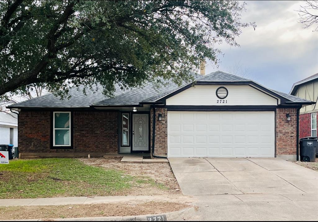 Welcome Home! This three bedroom, two bath home has been fully renovated and ready to make your forever home. This home is perfectly located minutes from schools, restaurants, shopping and the NTTA Chisholm Trail Parkway.   The entry to the home opens to the large living area with a fireplace.  The charming kitchen features  new cabinets, counters and backsplash.  New windows and gutters.  Seller is offering $2,000 in seller concessions towards appliances.  Schedule your tour today with your clients through Broker Bay.  Buyer and Buyer's agent are to verify all information for this listing.  No survey, buyer to purchase survey.
