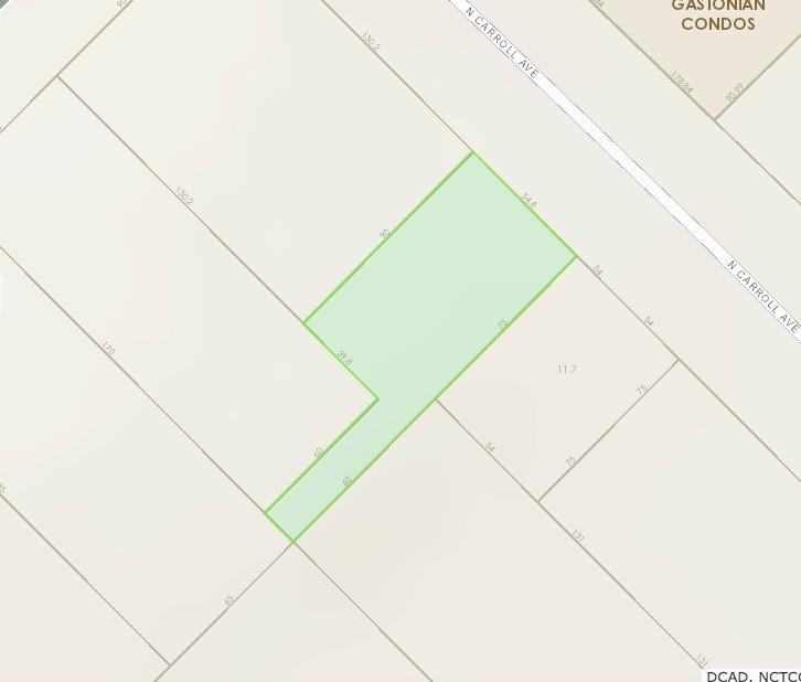 Vacant lot that is 5000 sq ft. This lot will be sold with the home listed at 713 N Carroll Ave.

Buyer to purchase a new survey.