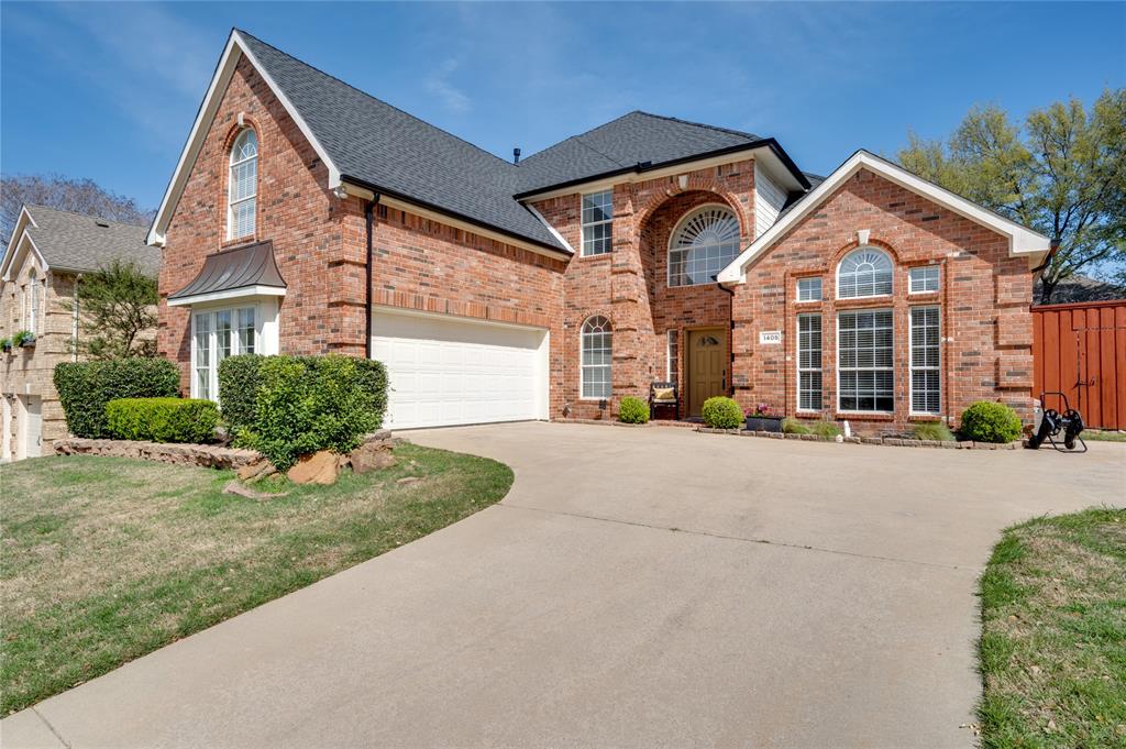 Beautifully renovated home in Stonegate community of Mckinney, Texas. Offering 4 bedrooms, 3.5 baths, living area, 2 dining areas, kitchen, office, media room and a 2 car garage.  Primary bedroom with tray ceilings and a view of resort style pool. Primary bath has a garden tub, walk in shower, two vanities and large walk in closet. Work from home in the office. Entertain in the formal dining area. Spacious kitchen with granite counters, island, double ovens, gas cooktop and breakfast area. Enjoy the cozy living area with vaulted ceilings and a gas fireplace. New paint, luxury vinyl flooring and carpet throughout.  3 bedrooms upstairs with 2 full bathrooms freshly painted with new vanities, mirrors and walk in closets. Schedule a movie night in the Media room which comes with a projector, screen and built in shelves.  Downstairs powder bath with new vanity, mirror and paint. Downstairs utility room with built in cabinetry and full-size area for a washer and dryer. Enjoy your outdoor living area with a pool and large backyard. Roof, gutters and chimney cap replaced in 2025. New hot water heater in 2020. Historical downtown Mckinney, Restaurants, Shopping and US Highway 75 and Highway 121 close by. Only 45 minutes to the DFW Airport. Mckinney ISD.