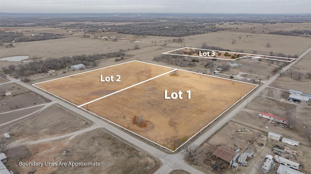 Enjoy peaceful country living with this incredible opportunity to own 5+ acres of unrestricted, level land in Millsap, TX 76066—approximately 16 miles to Weatherford and 42 miles to Fort Worth. These ready-to-build tracts are currently in Ag-exempt use and offer the freedom to create your ideal homestead, ranchette-style retreat, or custom home. Co-op water may be available through Parker County Special Utility District, with the option to drill a private well, and a private septic system will be needed. Conveniently located within Millsap ISD, this property is perfect for bringing the family, the horses, and your Texas dreams to life. Three 5+ acre tracts available. New survey to be completed prior to closing.