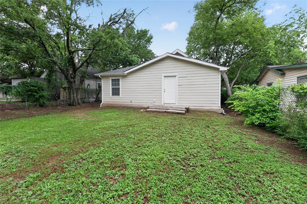 This beautifully updated 3-bedroom, 2-bathroom home in Fort Worth is a perfect blend of modern style and classic comfort. Boasting an open-concept layout, the interior is highlighted by contemporary flooring, fresh neutral paint, and an abundance of natural light. The chef-ready kitchen features granite countertops, sleek cabinetry, and stainless steel appliances, making it the heart of the home.

The spacious primary suite offers a private retreat with an upgraded en-suite bath, while the additional bedrooms are generously sized for family or guests. Situated on a sizable lot, the backyard provides plenty of room for outdoor activities, gardening, or future entertaining spaces.

Conveniently located near Texas Wesleyan University, local parks, and with easy access to major highways for a quick commute to Downtown Fort Worth.