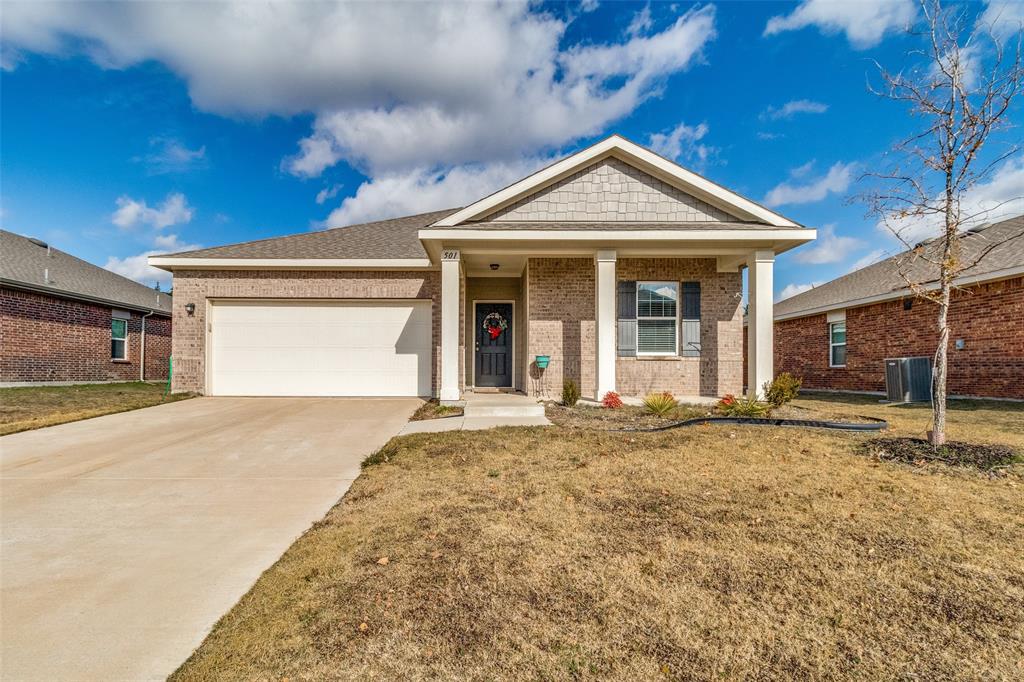 Cute brick 3 bed, 2 bath, 2 car garage home, built new in Nov. 2020, only 3 years ago. Pristine condition. Secluded back yard with trees behind fence. Features open concept to living, kitchen and dining. Granite counters, white quartz type counters in baths. Luxury vinyl flooring throughout, no carpet! Spacious walk-in closet in primary bedroom and walk pantry offers lots of storage! Roomy back yard with patio for outdoor enjoyment. Convenient to commute with Hwy 5 and I-75. Application and Landlord criteria uploaded. See this nice home!