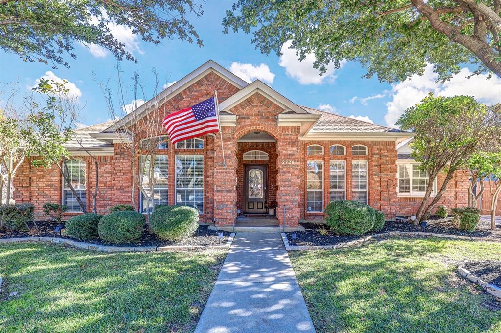 Welcome to this well-maintained residence nestled in the heart of a sought-after neighborhood known for its excellent schools. As you step through the front door, you are greeted by an inviting open floor plan that combines charm with functionality. The spacious living area boasts an abundance of natural light, thanks to a wall of windows that offers beautiful views of the sparkling pool and patios. This delightful feature creates a seamless connection between the indoors and outdoors, making it an ideal setting for both relaxation and entertainment. The well-appointed kitchen opens to the family room offering a welcoming and inclusive space for both meal prep and shared moments with loved ones. The outdoor oasis beckons with a pristine pool, providing a private retreat for enjoying sunny afternoons or hosting lively gatherings.  Don't miss the opportunity to call this home your own.