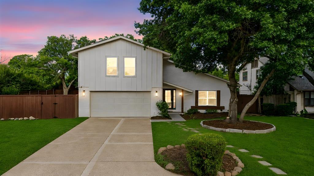 Beautifully renovated and ideally situated on a desirable corner lot in Prestonwood, this stunning 4-bedroom, 2.5-bath home combines modern contemporary style with an exceptional location. Thoughtfully updated throughout, the home offers a spacious floor plan designed for both everyday living and entertaining.

Step inside to find two generous living areas, including a welcoming family room with a fireplace and abundant natural light. The renovated interior showcases stylish finishes and contemporary touches that create a fresh, move-in-ready feel.
Upstairs, the primary suite serves as a private retreat featuring its own fireplace, a spacious ensuite bath, and a private balcony perfect for enjoying your morning coffee or unwinding in the evening. Three additional bedrooms and a full bath complete the second level, while a convenient half bath is located downstairs for guests.

Located within sought-after Richardson ISD and just minutes from premier shopping, dining, parks, and major highways, this home offers the ideal blend of comfort, convenience, and lifestyle. With its extensive updates, unique features, and prime North Dallas location, this Prestonwood gem is one you won't want to miss.