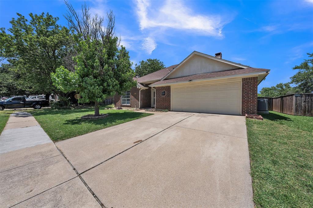 Discover this beautifully maintained home perfectly situated in South Arlington, putting you just minutes away from the Texas Rangers, Dallas Cowboys, and premier entertainment hubs. This home features a versatile floor plan that allows valuable privacy in a split-bedroom concept and centralizes daily activities in the home’s open, sunlit core. Abundant natural light throughout creates a warm, open, and inviting atmosphere that's just perfect for the growing family or entertaining guests. The eat-in kitchen is perfect for spending family time at breakfast or dinner when all the family is home and unwinding. The dining area is adjacent and will allow for large uncrowded family festivities!!  Nestled midway between Fort Worth and Dallas, this location offers quick access to I-20 and allows for a quick commute for grocery shopping, nearby schools, and everything the DFW has to offer. Come look at it for yourself and bring the entirely family to take in the endless possibilities in this home!