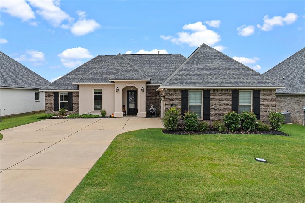 Wake up to beautiful views in this exceptional 4 bedroom, 2 bathroom home! The popular Bontemps III A floor plan offers a spacious open concept with a split bedroom layout, providing the perfect balance of comfort, privacy, and functionality.
The chef-inspired kitchen features granite countertops with undermount sinks, stainless steel appliances, a gas range, LED pendant and recessed lighting, and opens seamlessly to the living and dining areas ideal for entertaining.
Enjoy upgraded wood plank tile flooring, upgraded paint, window blinds, a Smart Connect Wi-Fi thermostat, tankless water heater, Low E tilt in windows, and an energy efficient LED lighting package throughout the home.
Step outside to the covered patio and take in the peaceful waterfront setting, making it the perfect place to relax after a long day.
This move in ready home offers modern finishes, thoughtful upgrades, and the waterfront lifestyle you've been dreaming of. Schedule your private showing today!