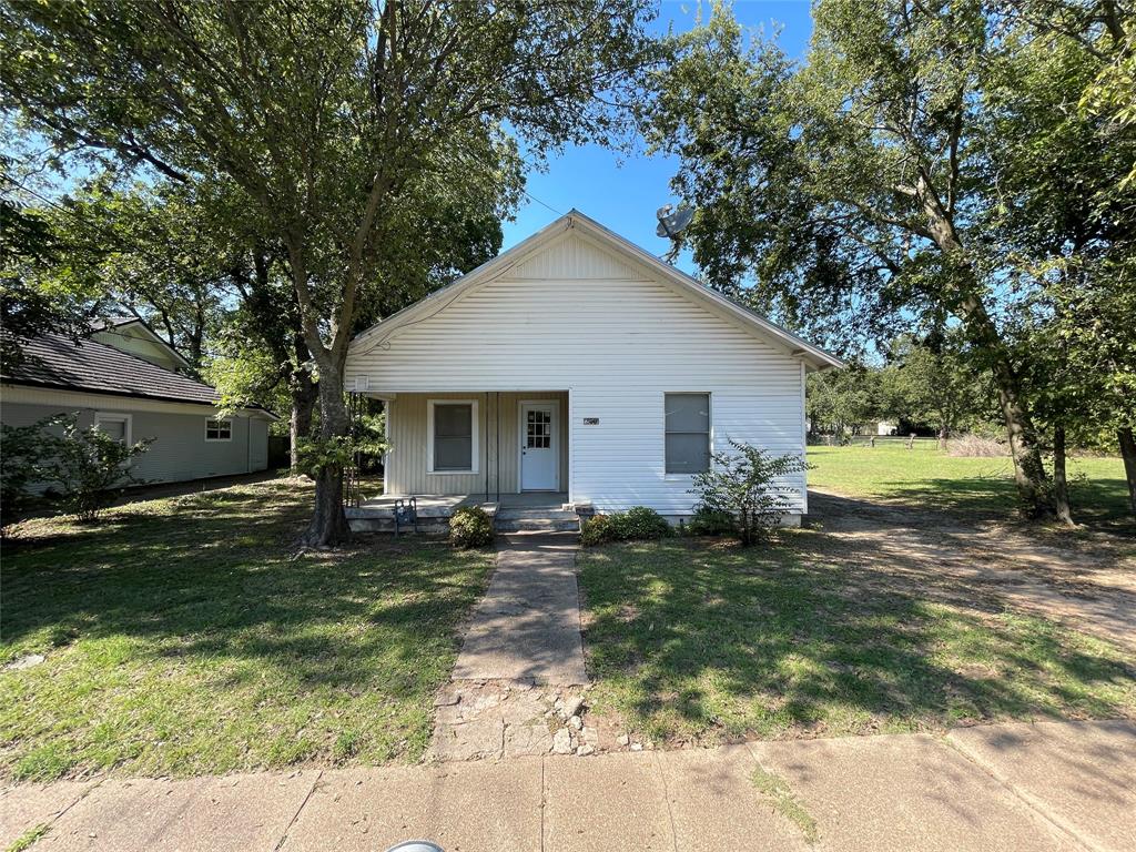 Welcome home to this charming 2-Bedroom 1-bathroom house on a spacious lot.  Modern interior updates blend perfectly with the property's classic charm.  This home features a bright open floor plan, refreshed kitchen and bathroom and new flooring throughout.  Other updates include new HVAC System, and fresh paint