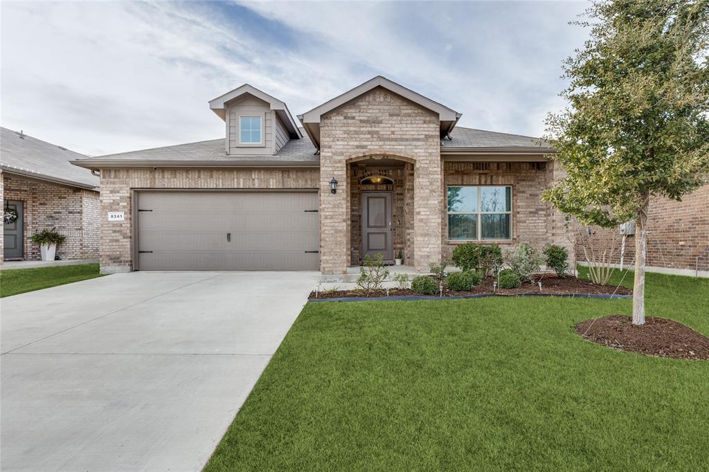 There’s something about this home that feels effortless from the moment you walk in. Bright, open spaces connect naturally, creating a layout that’s both comfortable and inviting.  The kitchen anchors the home and opens seamlessly to the main living and dining areas. It features granite countertops, stainless steel appliances, a gas cooktop, and a large island with generous seating. As an added bonus, the Samsung smart refrigerator conveys with the home, making this space truly move-in ready.  The primary bedroom is spacious and privately set, offering a calm retreat with an ensuite bath that includes dual sinks, a walk-in shower, and ample storage. Secondary rooms are well-sized and flexible, and the additional flex space gives you options:home office, workout space, creative studio, or whatever fits your lifestyle.  Out back, the covered patio and expansive fenced yard create an easy outdoor extension of the home, ideal for relaxing, hosting, or planning future upgrades. A dedicated laundry room with built-in shelving and a spacious garage add even more practicality. This home has an ASSUMABLE LOAN at 4.125% interest. 
Located in the highly rated Eagle Mountain–Saginaw ISD, and conveniently close to shopping, dining, and major highways, this home is thoughtfully laid out, move-in ready, and simply enjoyable to be in. Come see it for yourself, this one has a great feel to it!